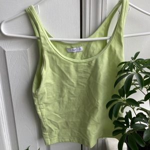 Aritzia like green tank